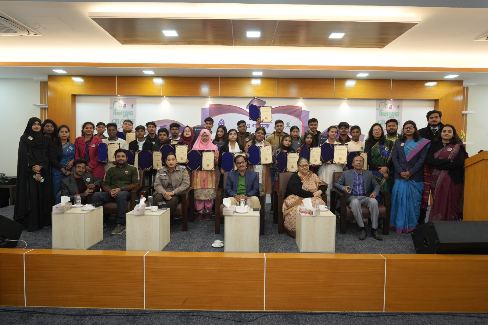 Safe space for children stressed for proper grooming