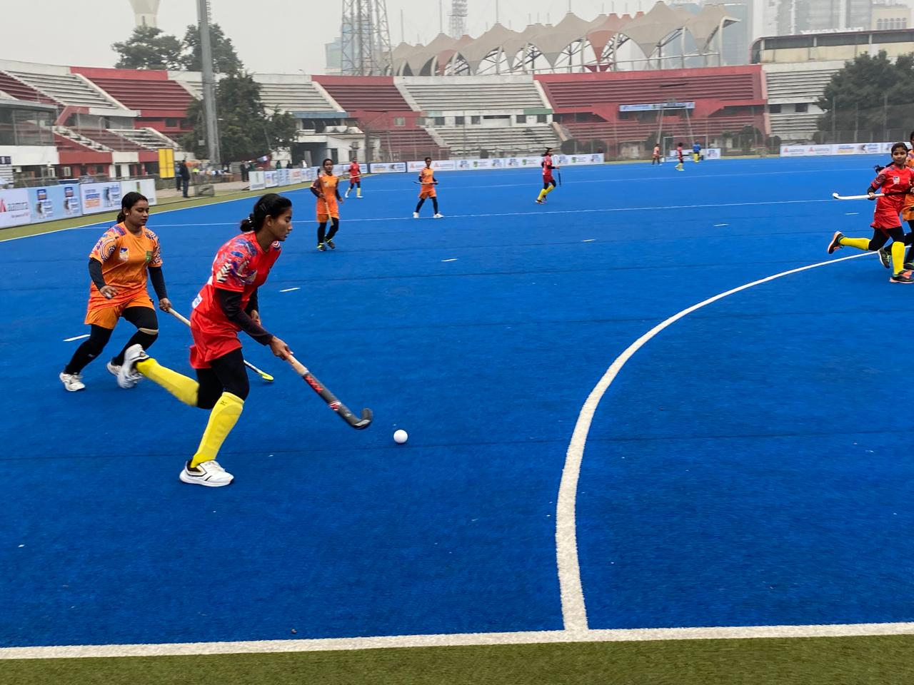 Two more matches of women's hockey held