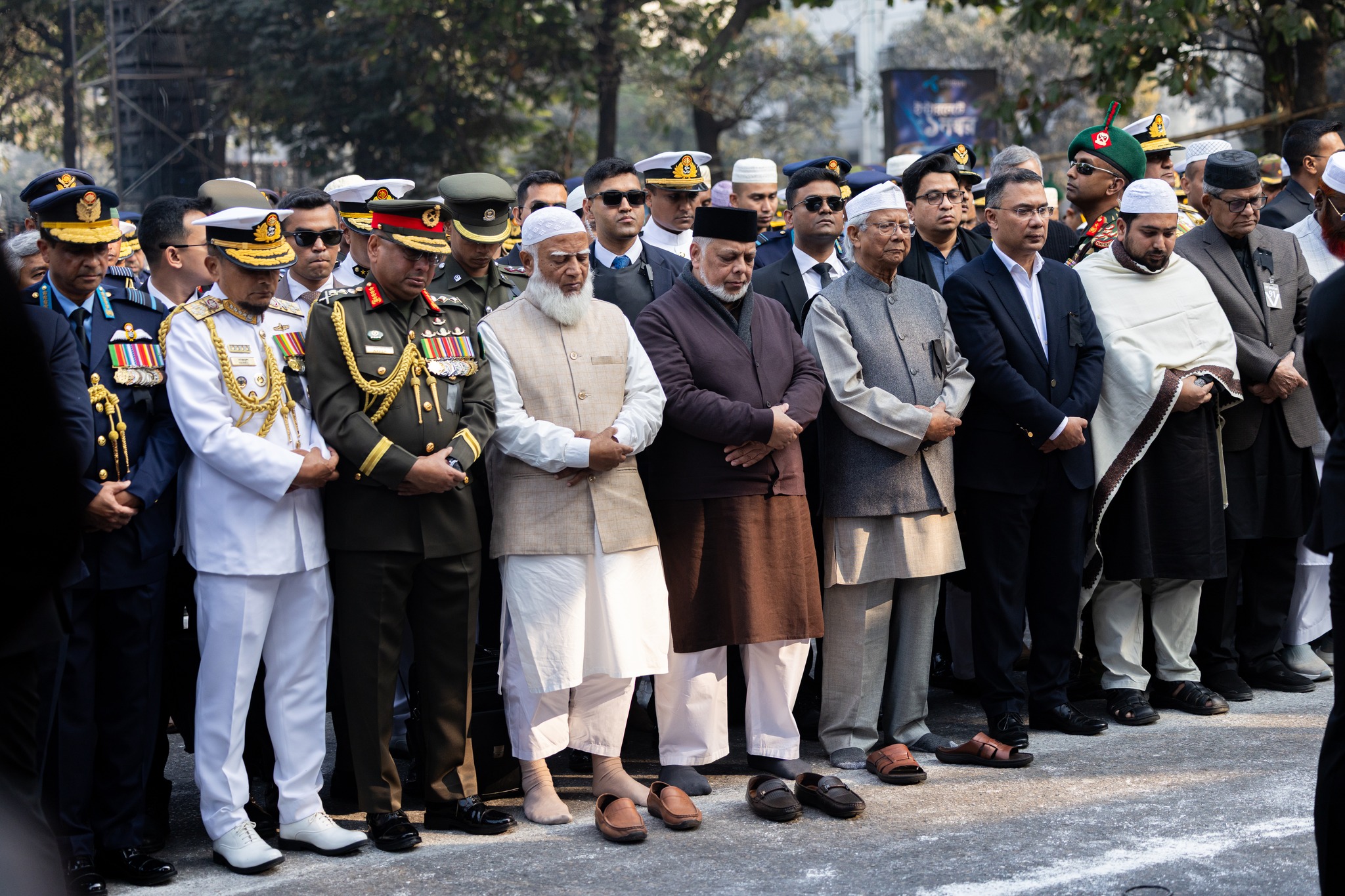 CA joins Namaz-e-Janaza of Khaleda Zia
