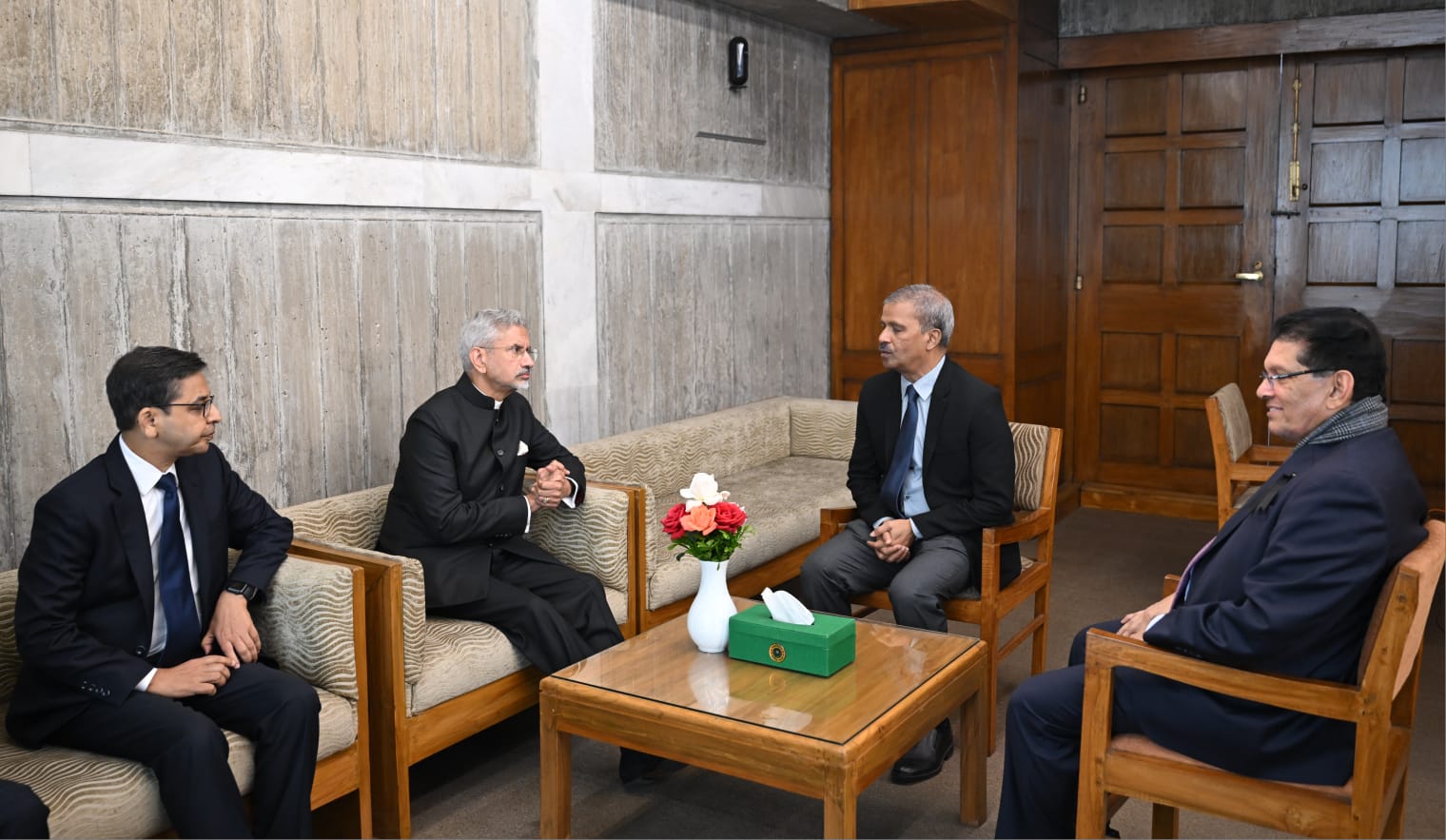 Dr Asif Nazrul, Dr Khalilur meet foreign dignitaries 