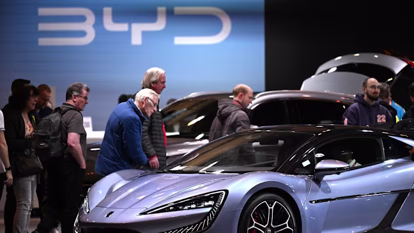 Tesla loses EV crown to China's BYD in 2025 as sales slip