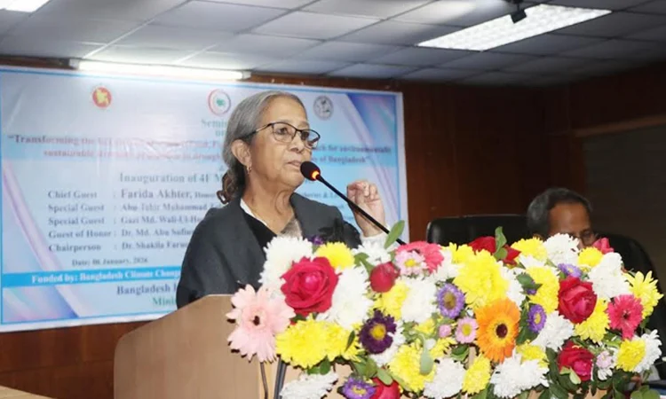 Bangladesh keen to set instance in checking methane emission: Fisheries adviser