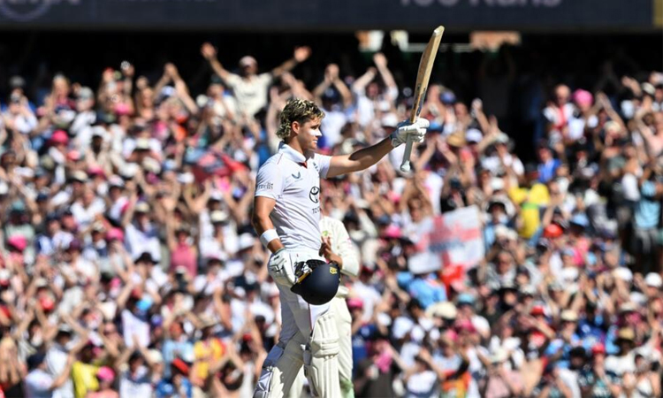 England's Bethell hits maiden Test century as family watch on
