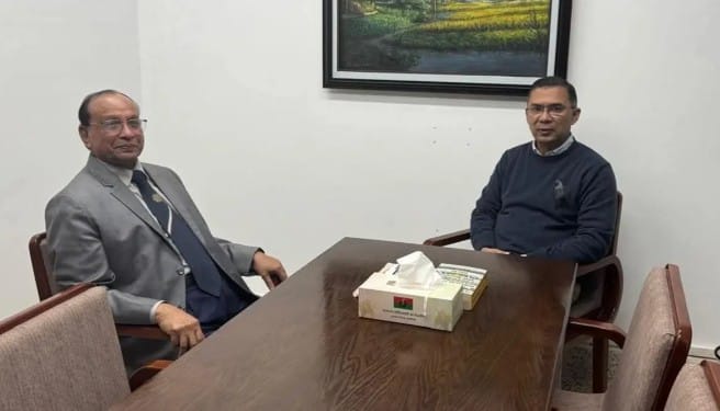 Dismissed BNP leader MA Khaleque meets Tarique Rahman
