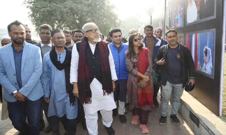 Photo exhibition on Khaleda Zia's life begins at Zia Uddan
