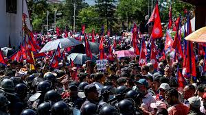 Ex-king voices concern over state of Nepal after protests