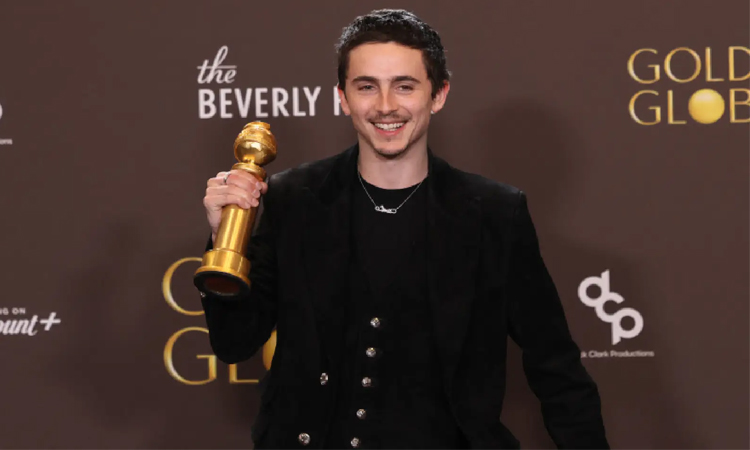 Chalamet, 'One Battle' among winners at Golden Globes