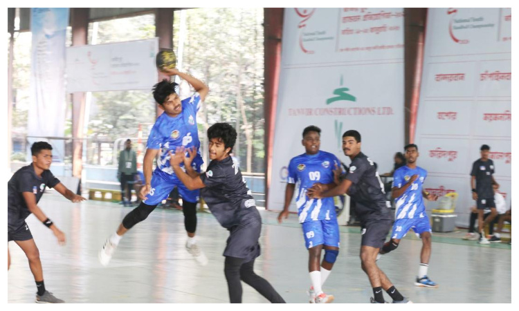Dhaka Jashore, Mymensingh, Panchagarh notch win in youth handball
