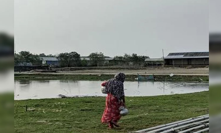 Women pay highest price as climate crisis tightens grip on Shyamnagar