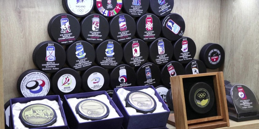 Czech family produces perfect pucks for Olympic ice hockey
