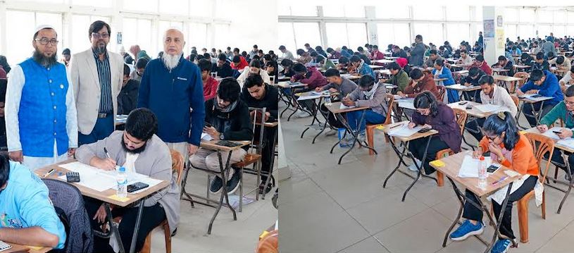 KUET admission test held peacefully with 89.35pc attendance