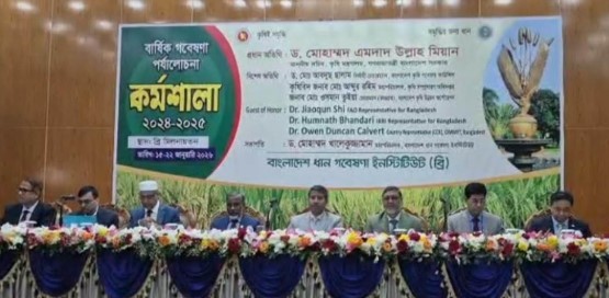Seven-day BRRI research review workshop begins in Gazipur