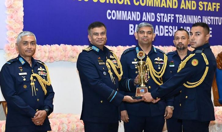 130th BAF Junior Command and Staff Course's certificate giving ceremony held