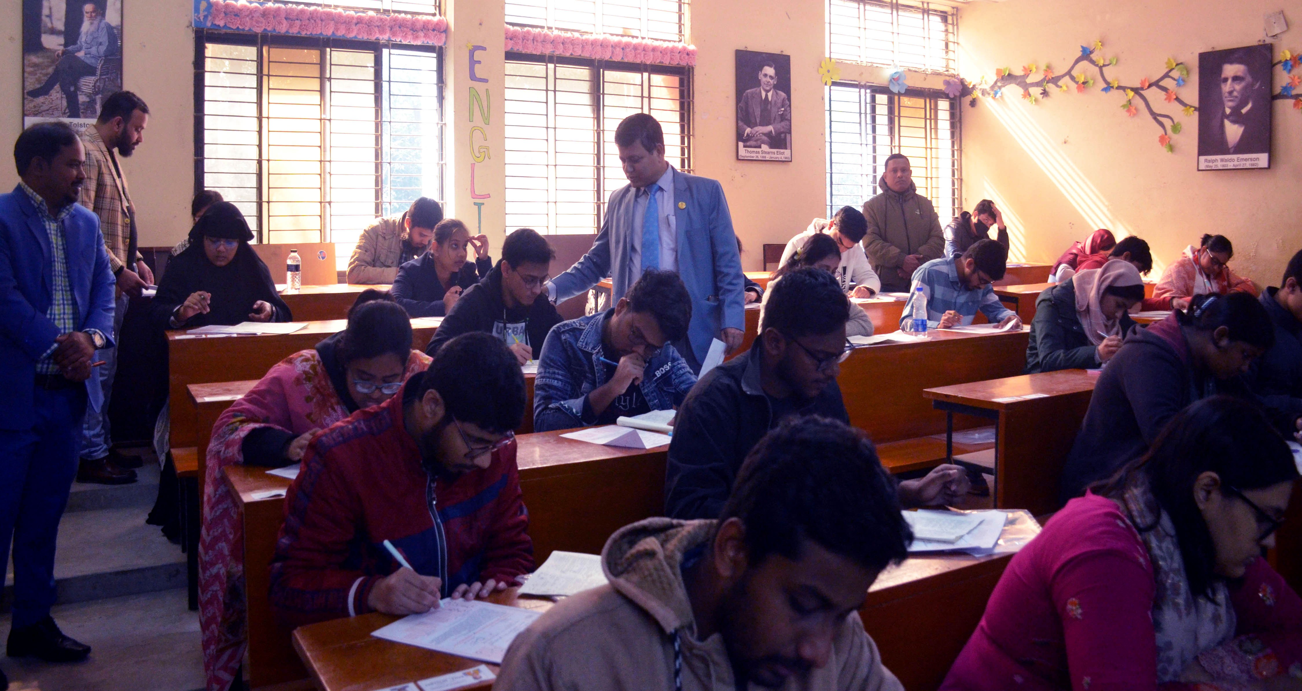 Rajshahi University's 'C' Unit admission test held at BRUR 