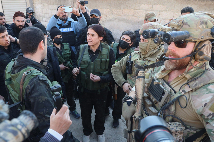 Syrian Kurdish leader says will withdraw forces east of Euphrates on Saturday