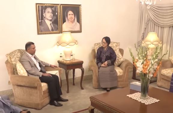 Bhutanese envoy meets Tarique Rahman