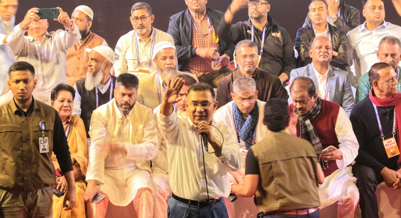 Tarique Rahman seeks votes for ‘Dhaner Shish’ to change people’s fate 