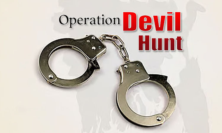 Operation Devil Hunt Phase-2: 323 people arrested in 24 hrs
