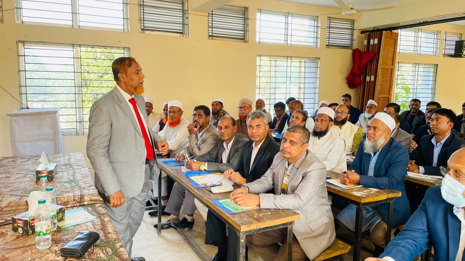 Polling officers training begins in Netrokona