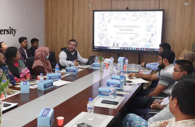 Seminar on research, innovation and patent held at RMSTU