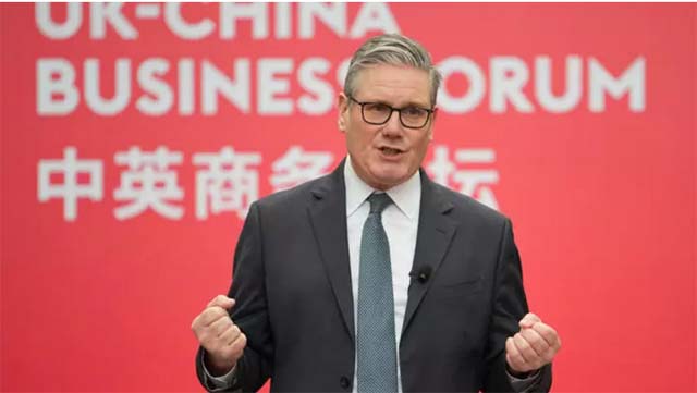 Britain's Starmer seeks to bolster China ties despite Trump warning