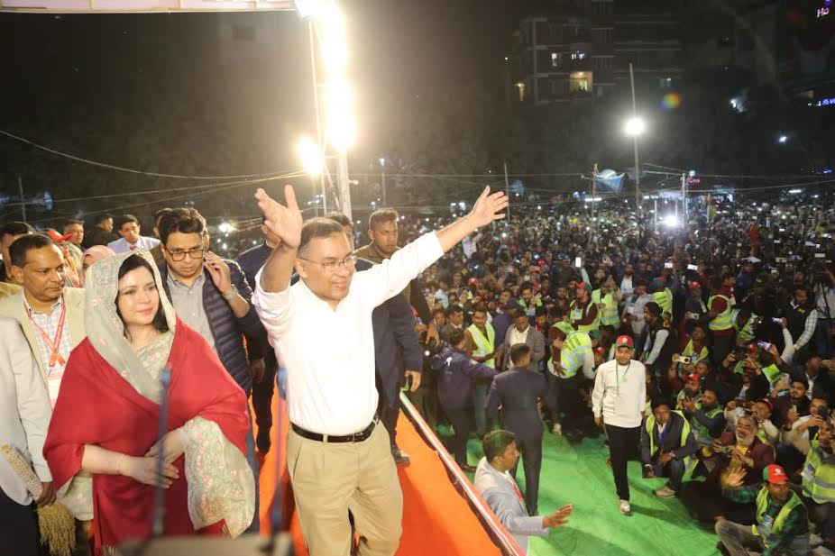 Tarique Rahman turns emotional on return to constituency after 19 years