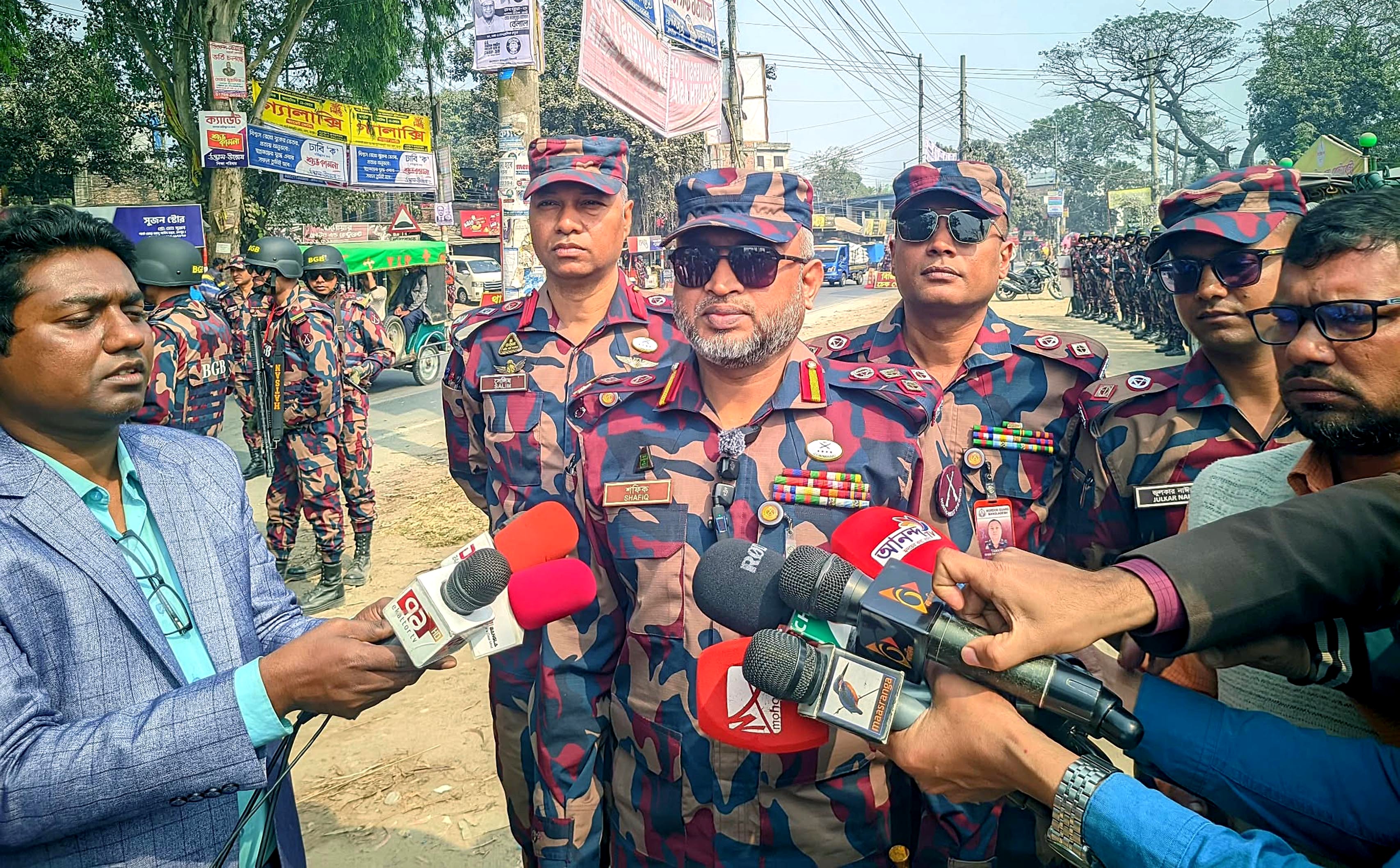 74 BGB platoons deployed in 4 districts of greater Rangpur
