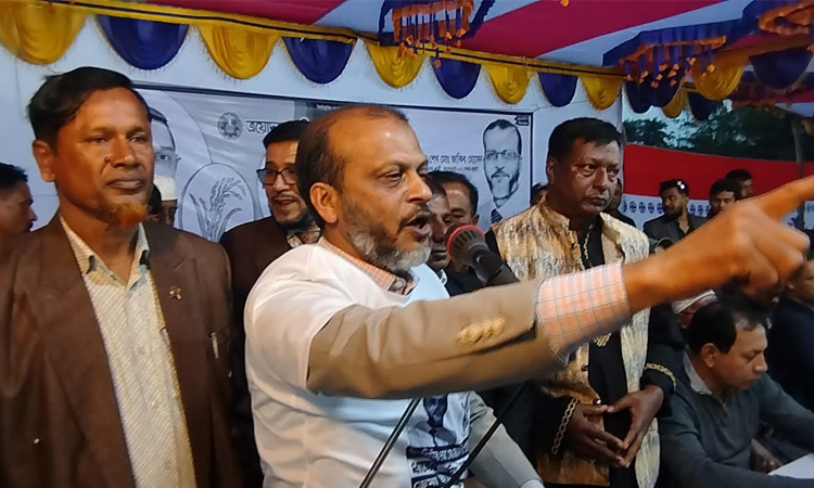 BNP candidate Barrister Zakir warns against extortion, terrorism