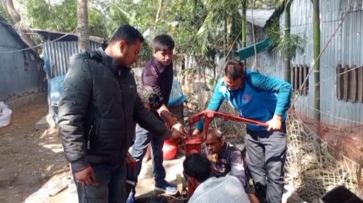 Water crisis resolved at Patuakhali Ashrayan project