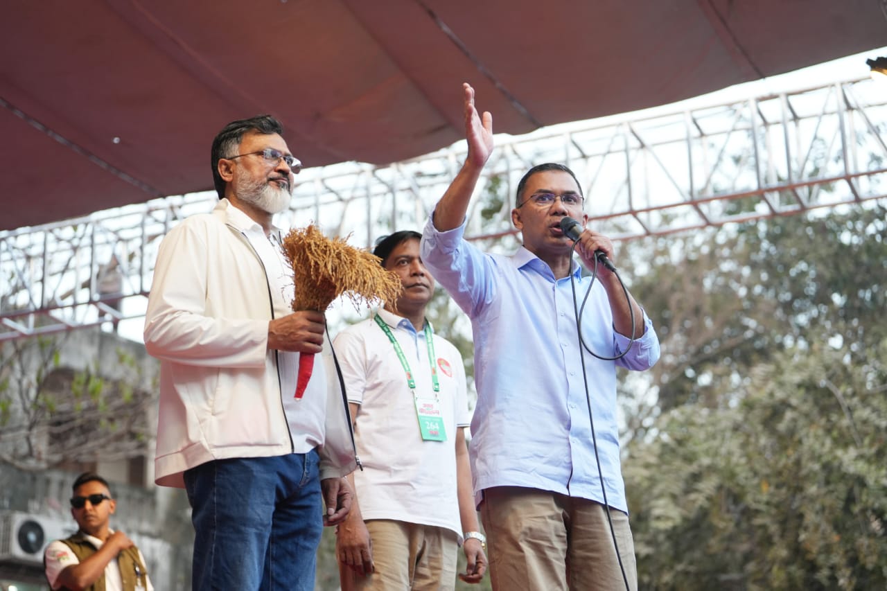 Vote for “Sheaf of Paddy” to rebuild country: Tarique Rahman