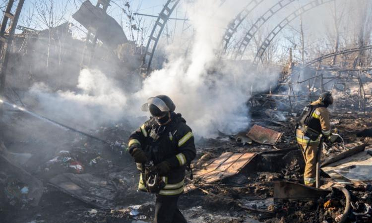 Russian strike on Ukraine kills four, including toddlers: official