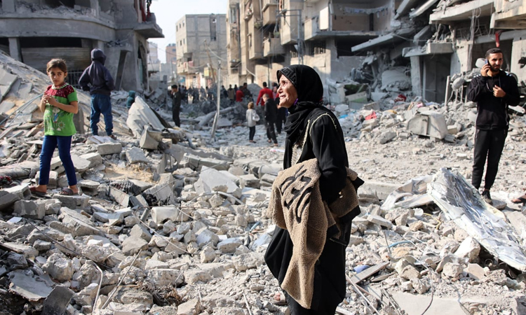 Gaza civil defence says Israeli strikes kill 11 since dawn Sunday