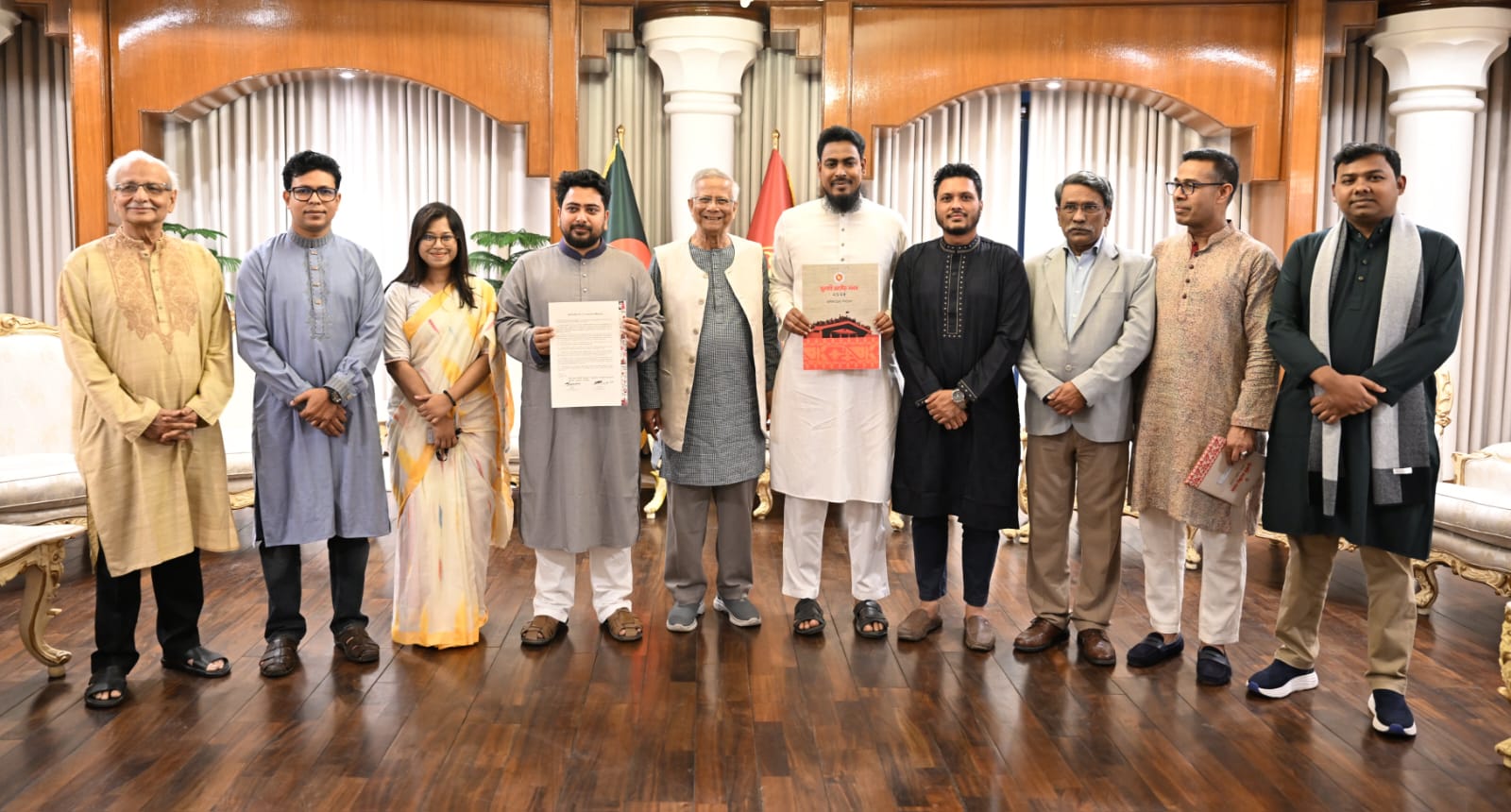 NCP signs July National Charter, CA extends thanks