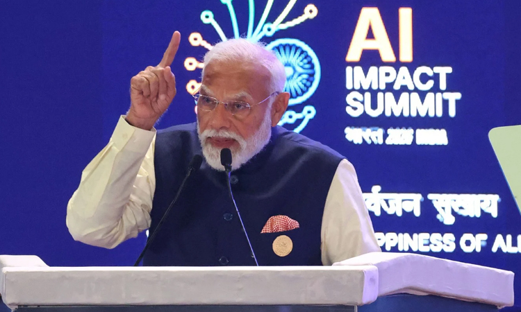 India's Modi calls for inclusive tech at AI summit 