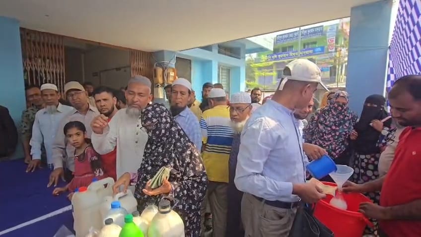 Selling of livestock products at affordable prices launched in Patuakhali 