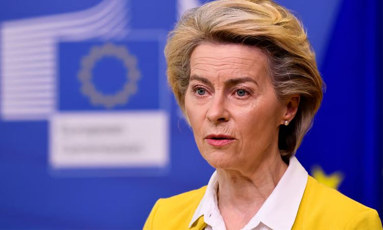 EU chief von der Leyen in Ukraine on anniversary of Russian invasion