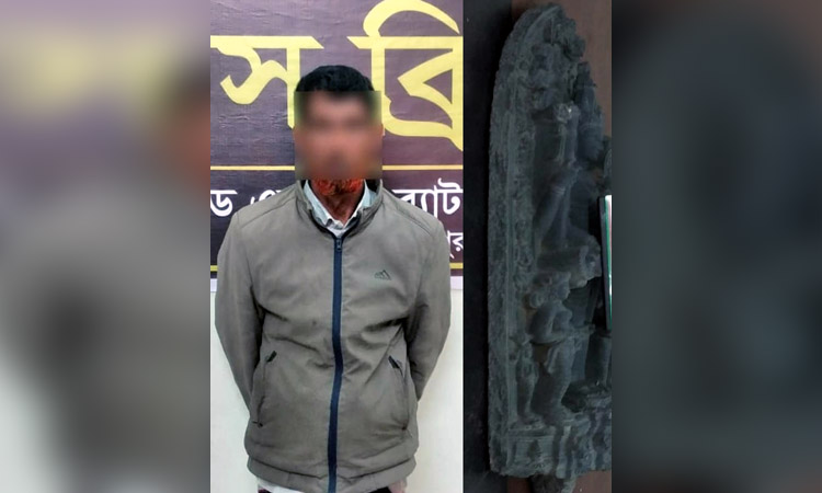 One held with 52-kg touchstone in Thakurgaon 
