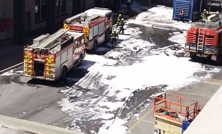 Fire at Cape Town airport disrupts international flights