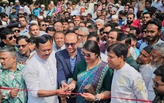 Kashadaha canal re-excavation inaugurated in Manikganj