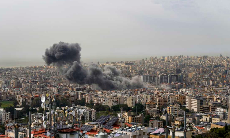 Israel strikes Beirut suburbs in response to Hezbollah attack