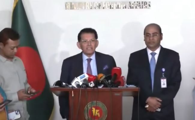 Three Gulf ministers call Khalilur 