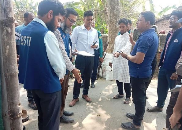 BSTI drives at an unapproved sanitary napkin factory in Rajshahi