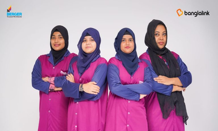Banglalink, Berger Paints partner to empower female painters 
