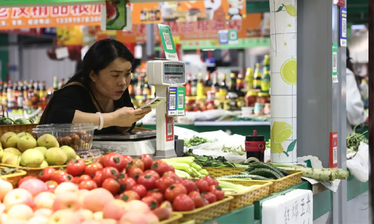 China consumer prices rose 1.3% in February, quickest pace in 3 years