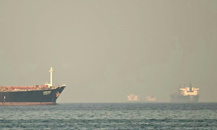 Cargo ship hit in Strait of Hormuz, crew evacuating: UK maritime agency