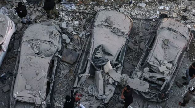 Israel pounds south Beirut as Hezbollah launches new rocket attack