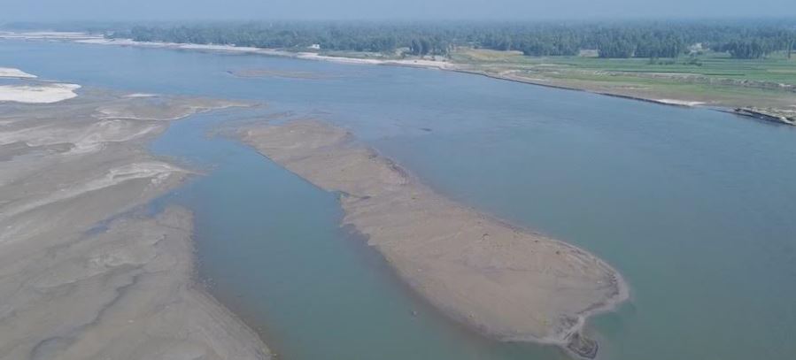 Dredging in Kurigram brings relief to people living along Dharla river