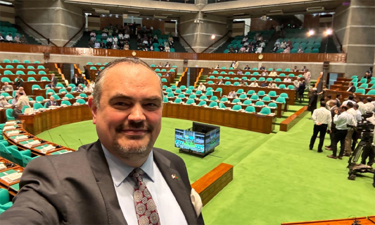 US envoy observes inaugural session of parliament