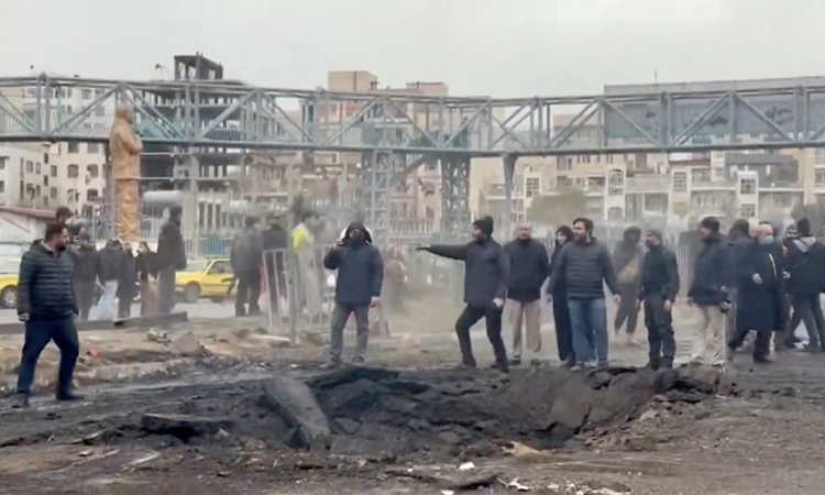 Israel says struck checkpoints of Iran paramilitary force Basij in Tehran