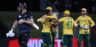 South Africa tear through New Zealand to win first T20